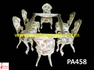 Silver Carved Dining Tables